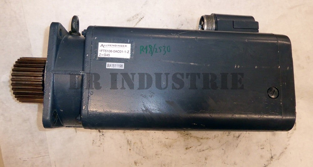 Siemens 1ft5106-0ac01-1-z servomotor