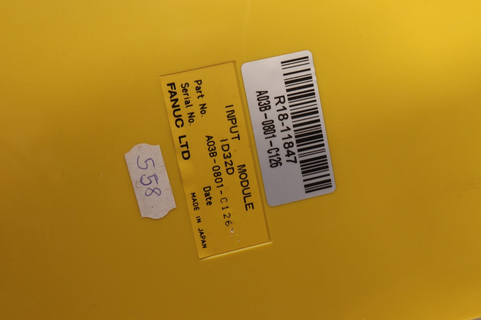 FANUC	INPUT MODULE ID32D	A03B-0801-C126