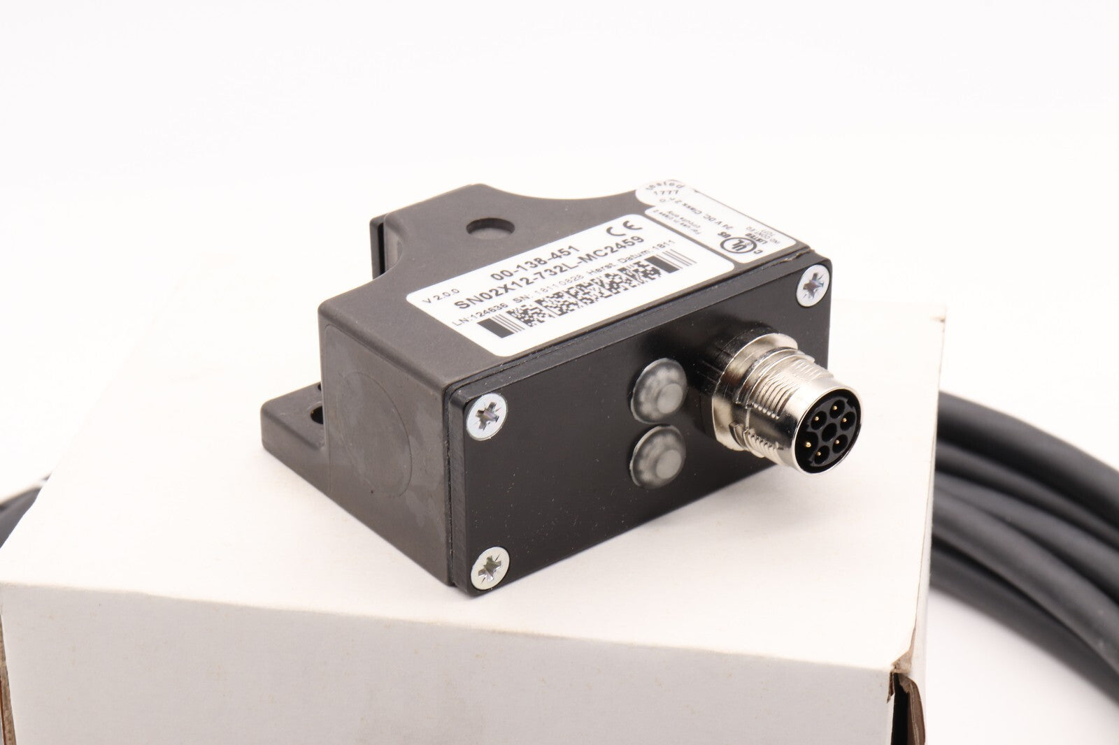 EUCHNER 00-138-451 SN02X12-732L-MC2459 XS REF. 00-207-453