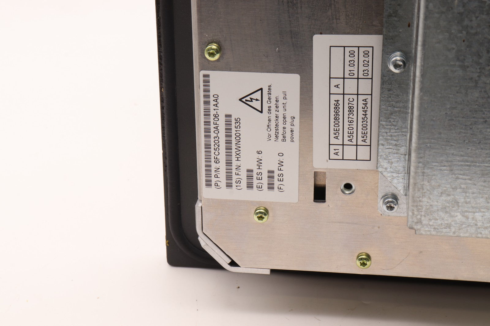 SIEMENS	6FC5312-0DA00-0AA1	TCU