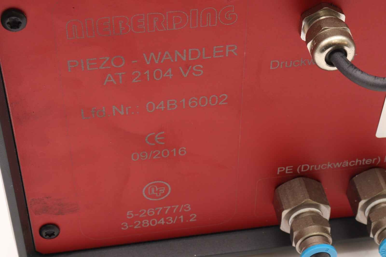 NIEBERDING	PIEZO - WANDLER	AT 2104 VS