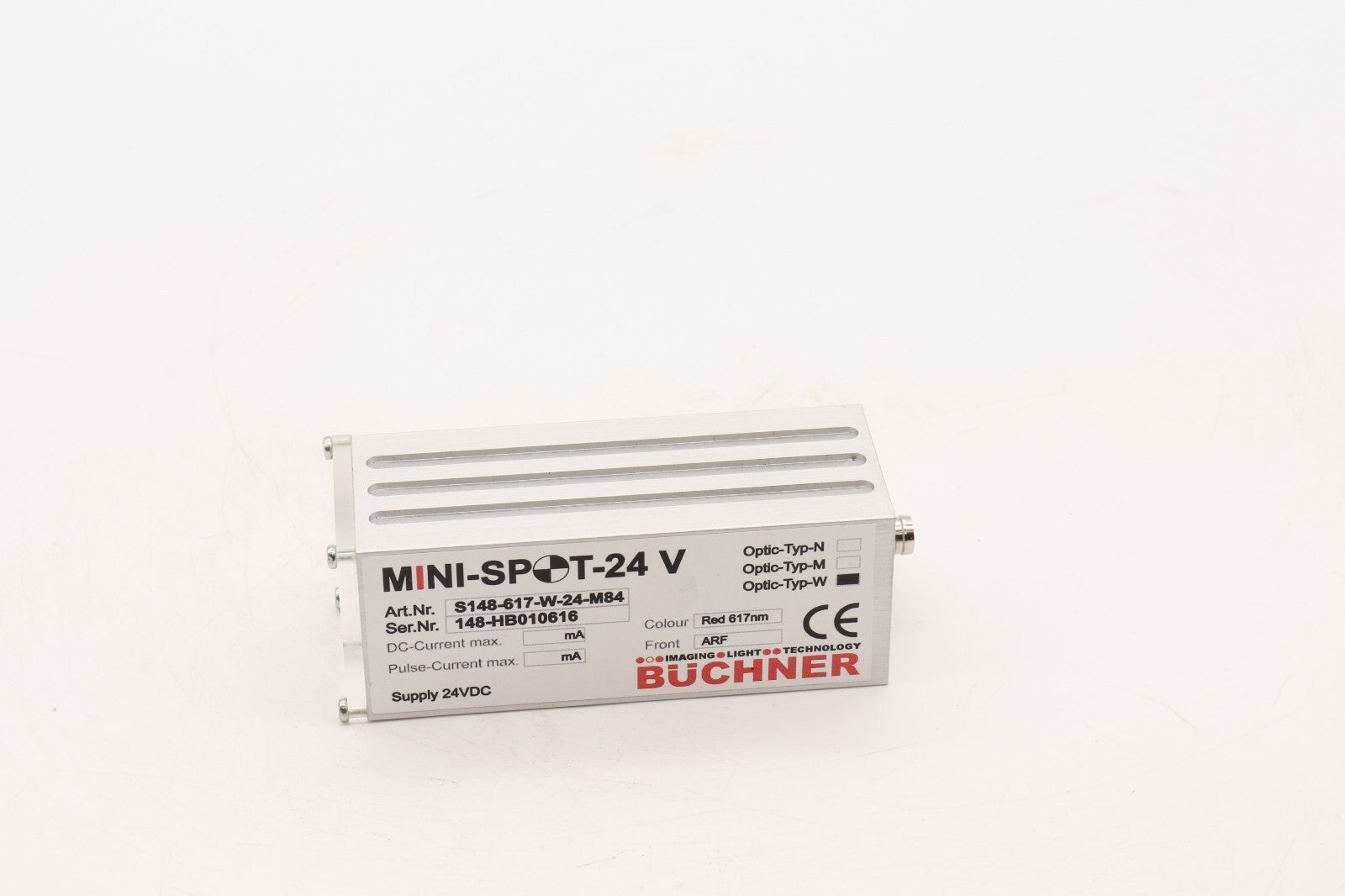 BÜCHNER MINI-SPOT-24V S148-617-W-24-M84