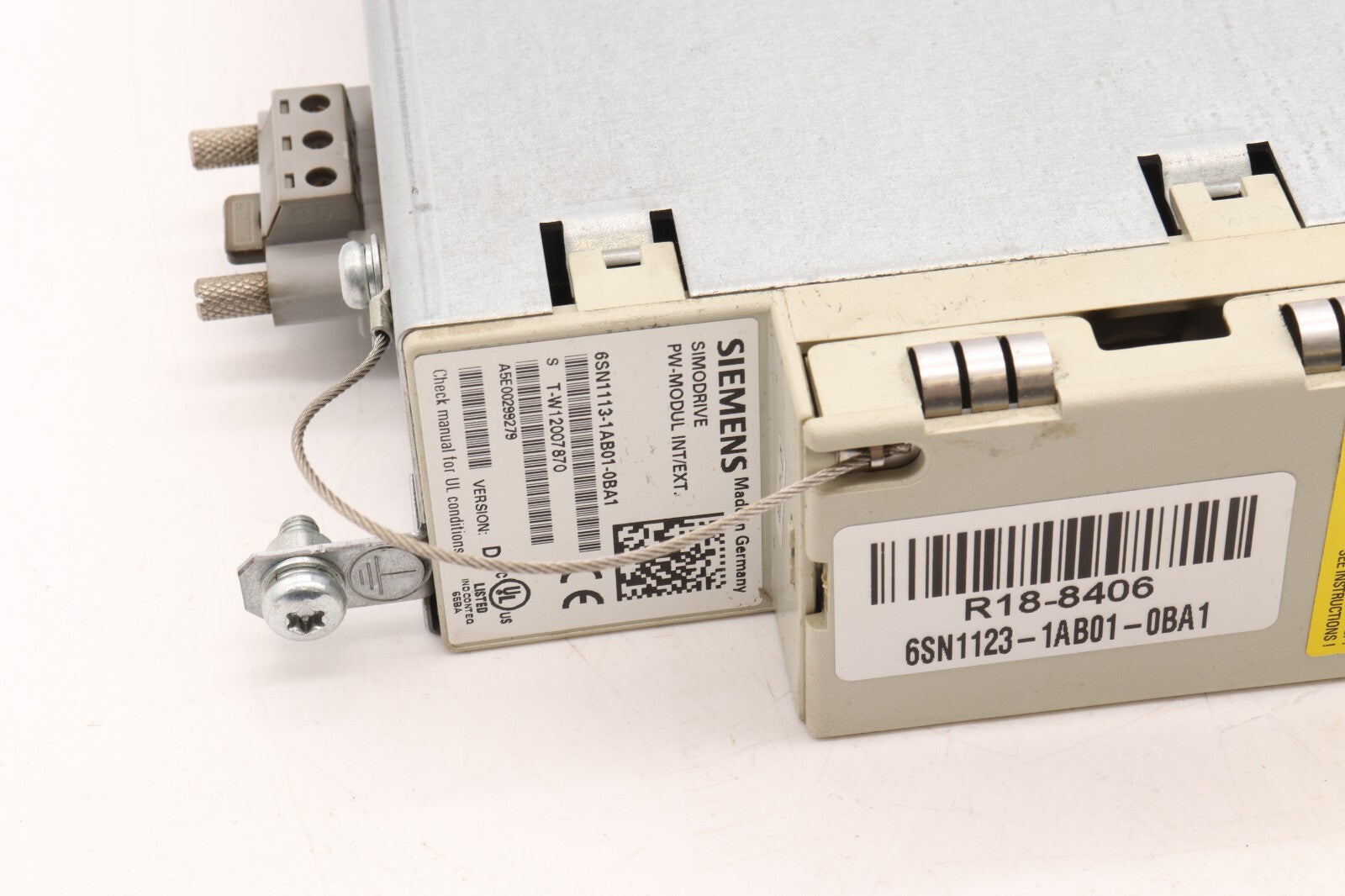 SIEMENS	SIMODRIVE PW-MODUL INT/EXT.	6SN1123-1AB01-0BA1