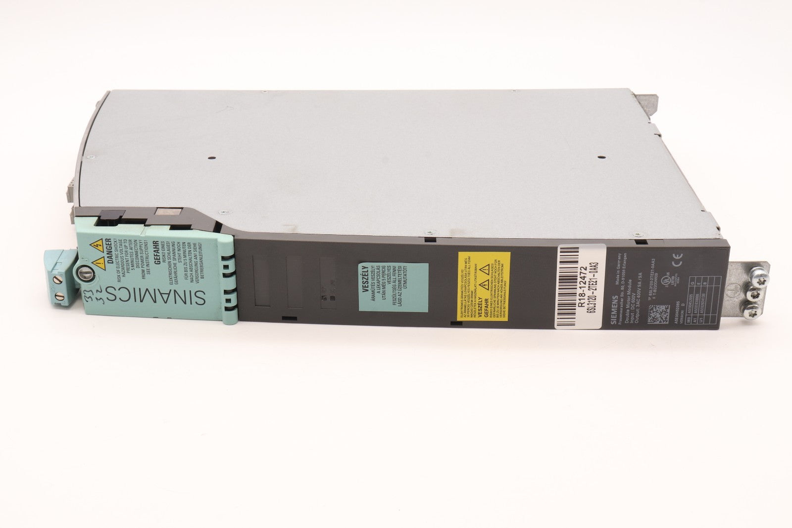 SIEMENS	DOUBLE MOTOR MODULE 	6SL3120-2TE21-0AA3