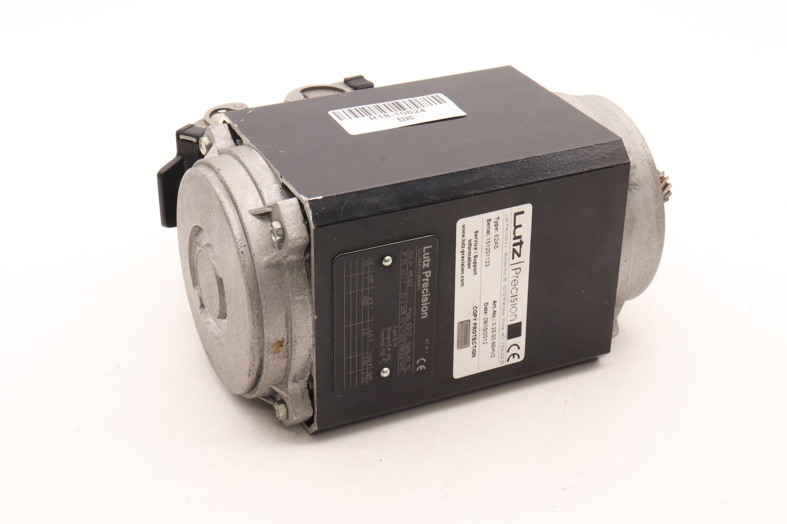 LUTZ PRECISION	3 PHASE MOTOR E2AS  0.20.00.65HV2 M63P2 TYPE B14 L112021980021240