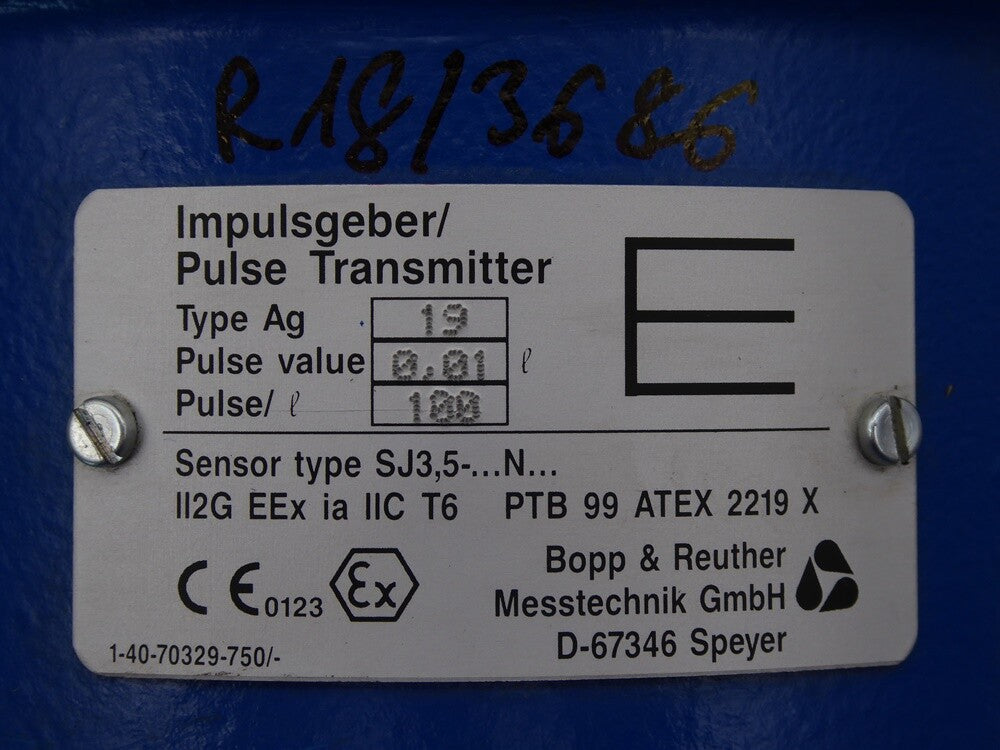 bopp & reuter  ag 19 PULSE TRANSMITTER