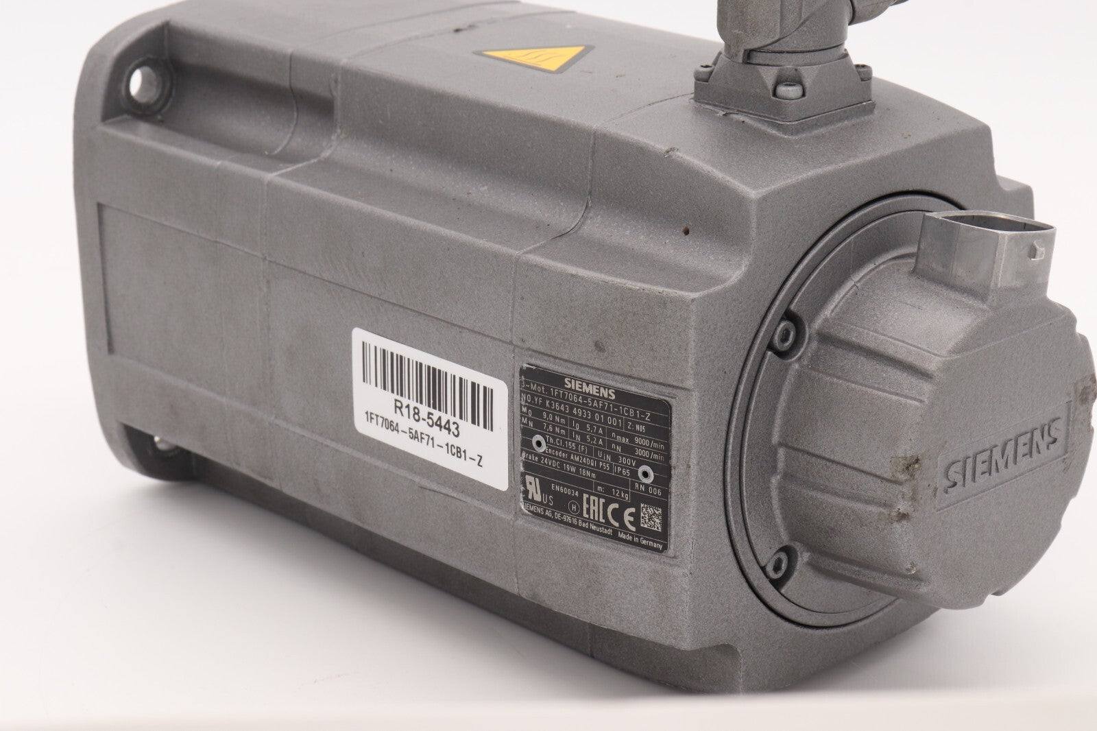 SIEMENS  MOTOR 1FT7064-5AF71-1CB1-Z