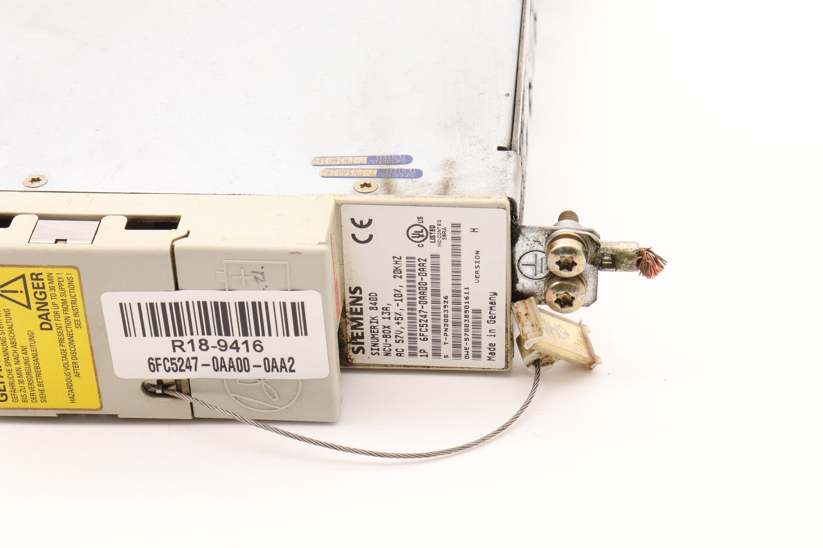 SIEMENS SINUMERIK 840D NCU-BOX 13A 6FC5247-0AA00-0AA2  R18-9416