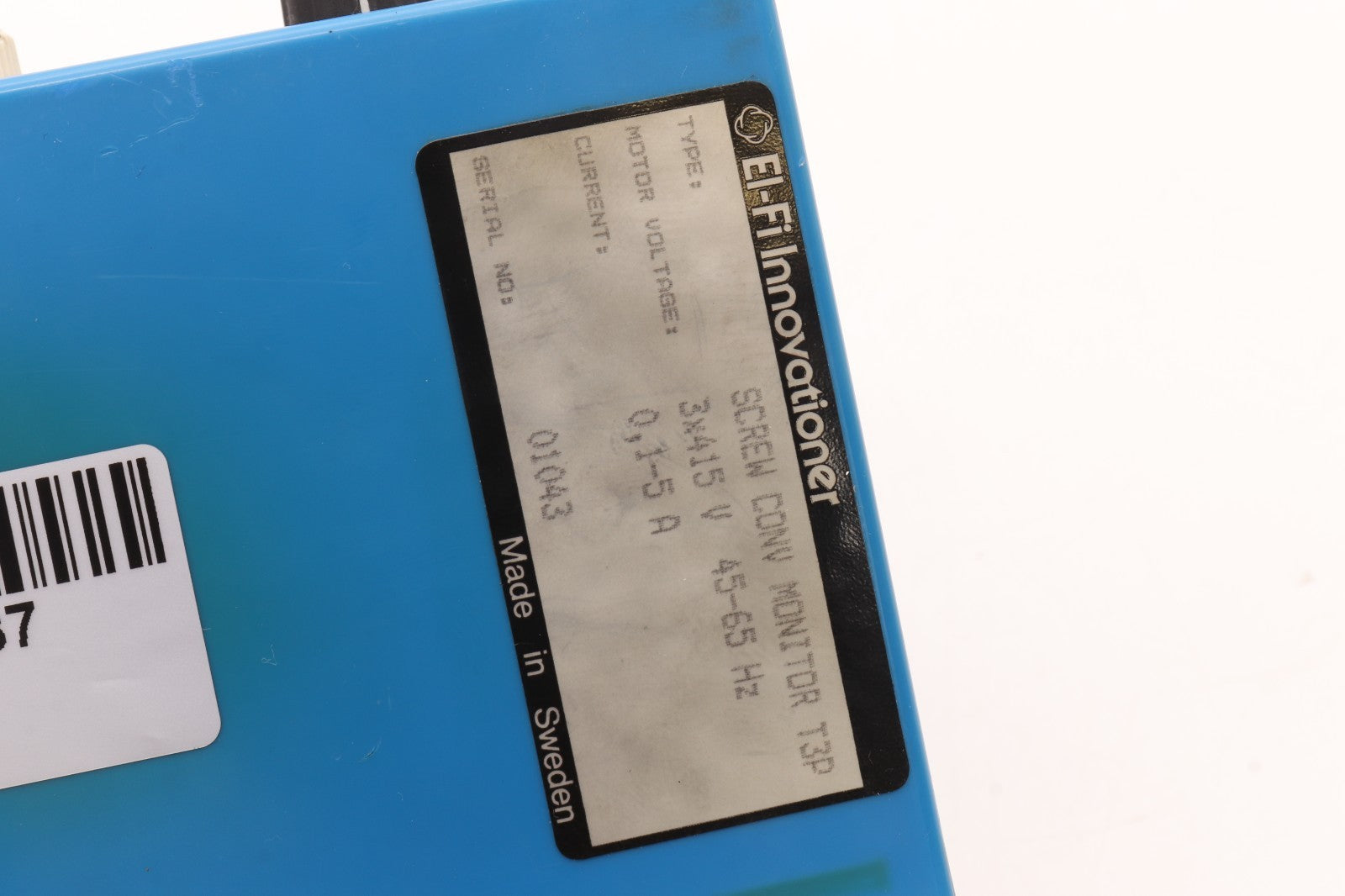 EL-FI INNOVATIONER	SCREW CONV MONITOR T3P