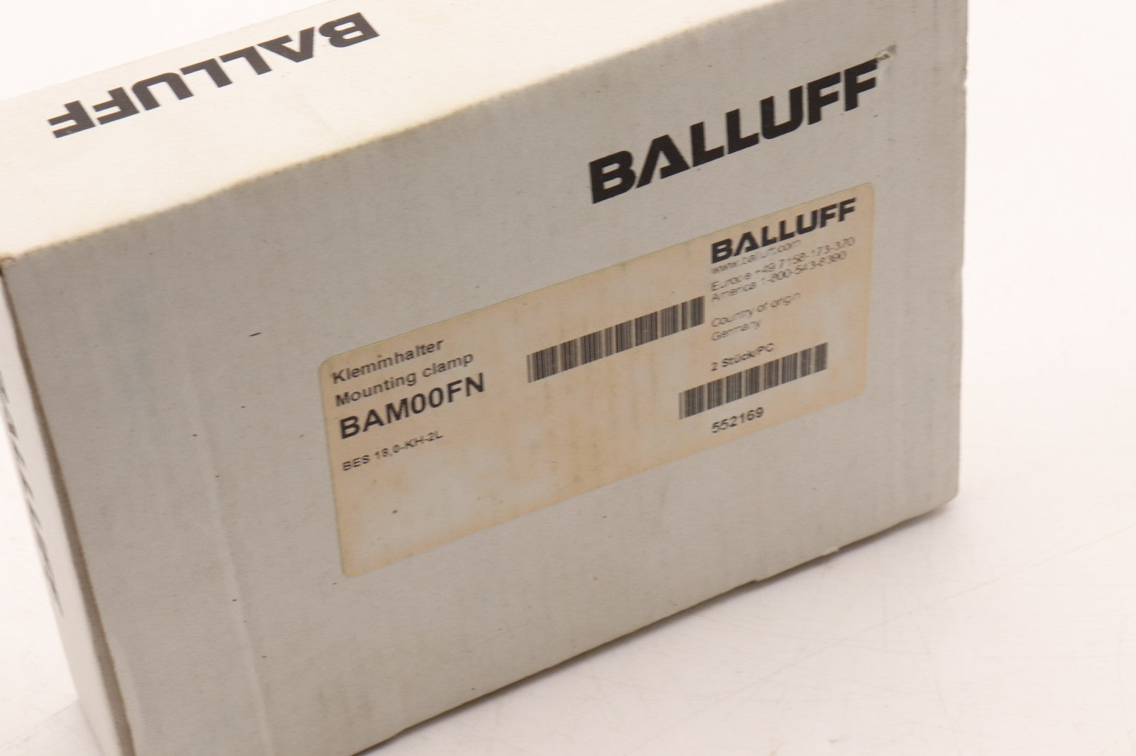 BALLUFF  MOUNTING CLAMP	BAM00FN