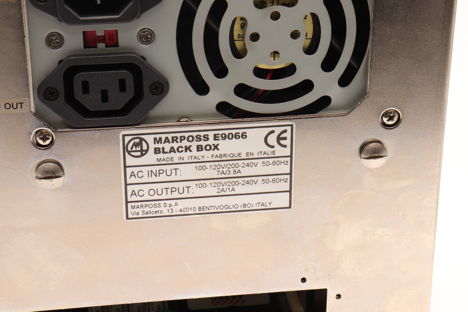 MARPOSS  E9066 BLACK BOX 1EI4717