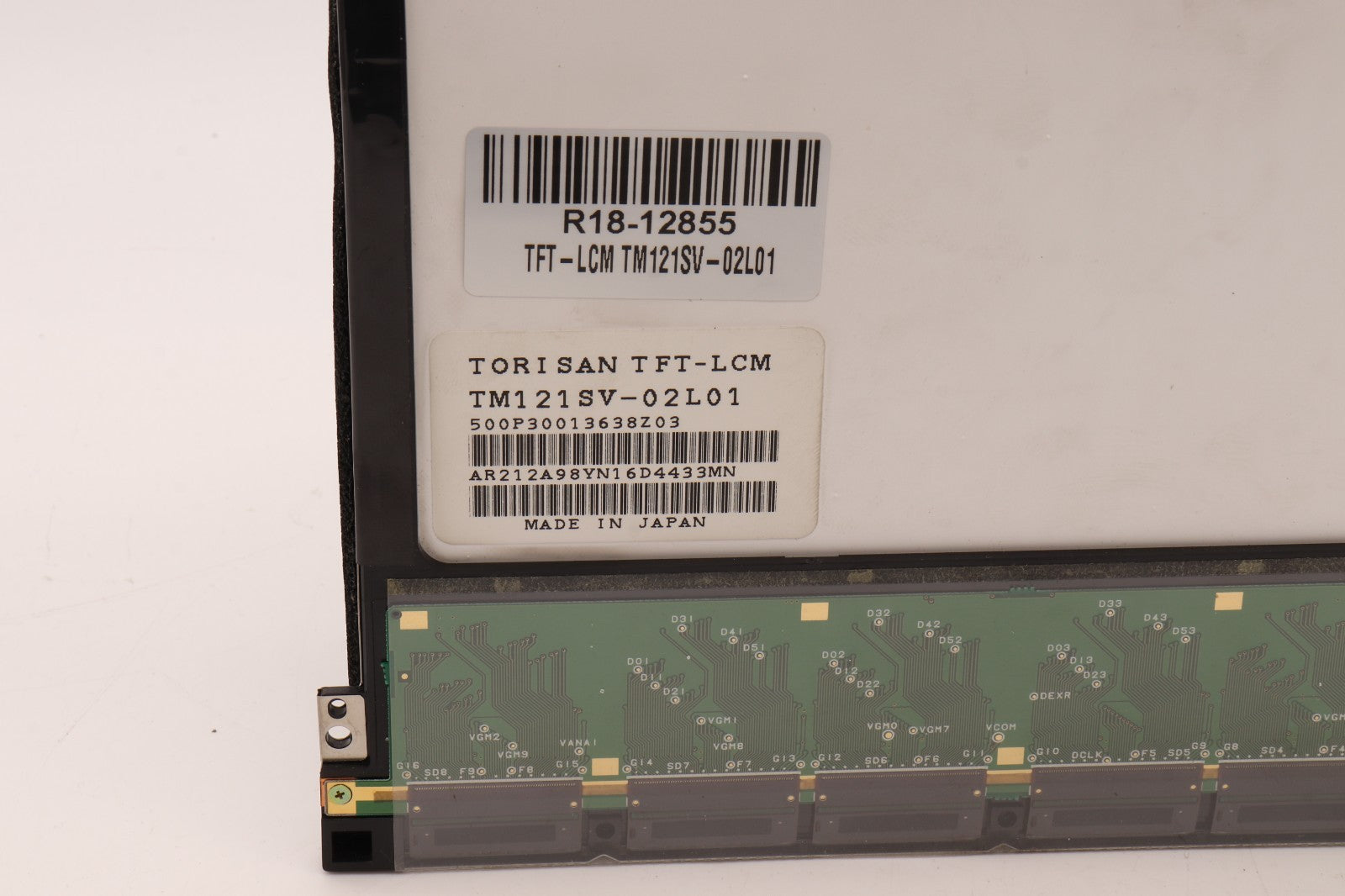TORISAN	TFT-LCM TM121SV-02L01