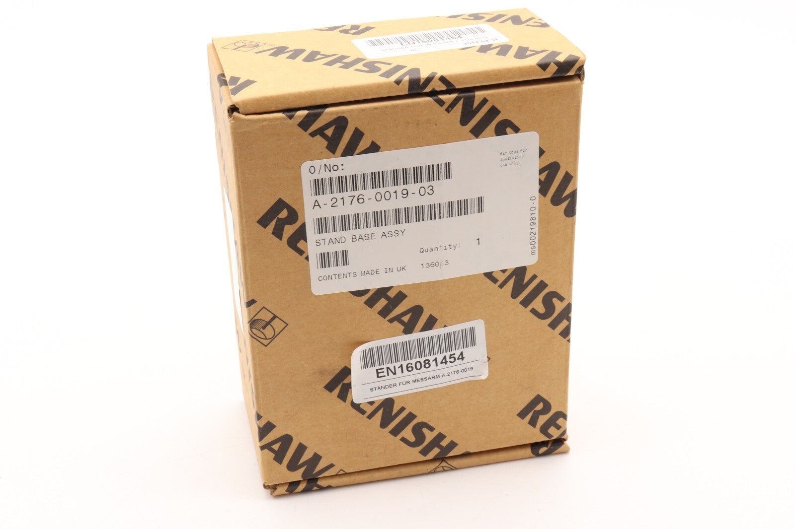 RENISHAW	A-2176-0019-03	STAND BASE ASSY