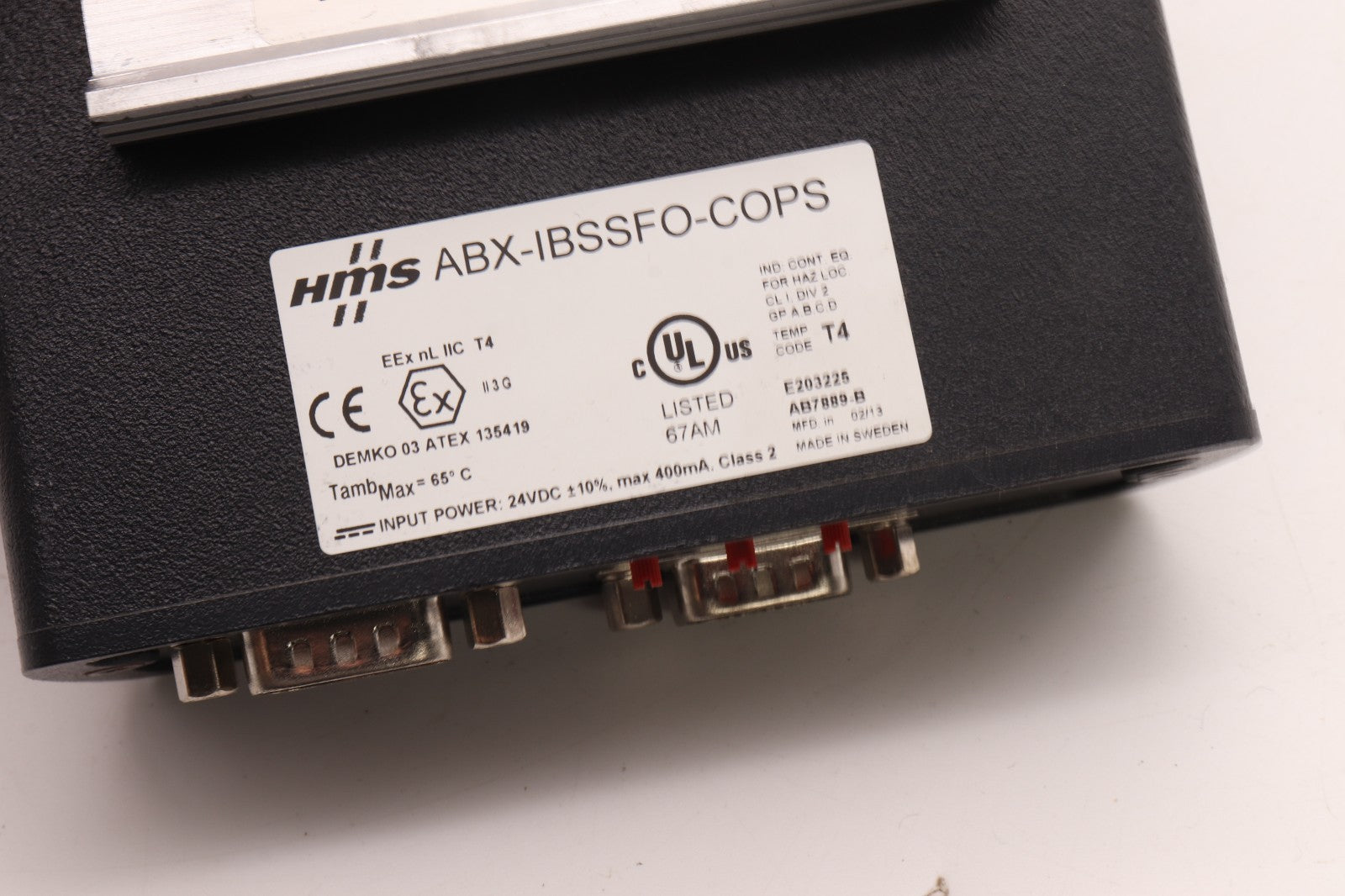 SIEMENS	HMS ABX-IBSSFO-COPS