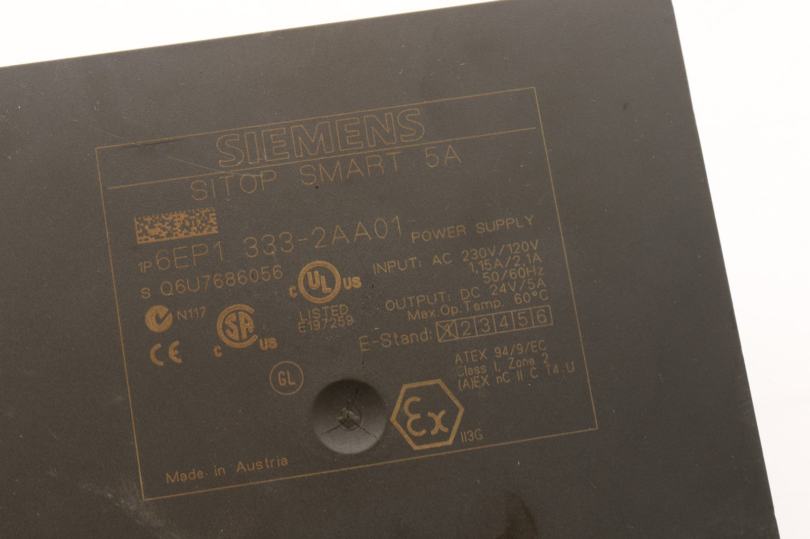 SIEMENS	SITOP SMART 5A	6EP1333-2AA01