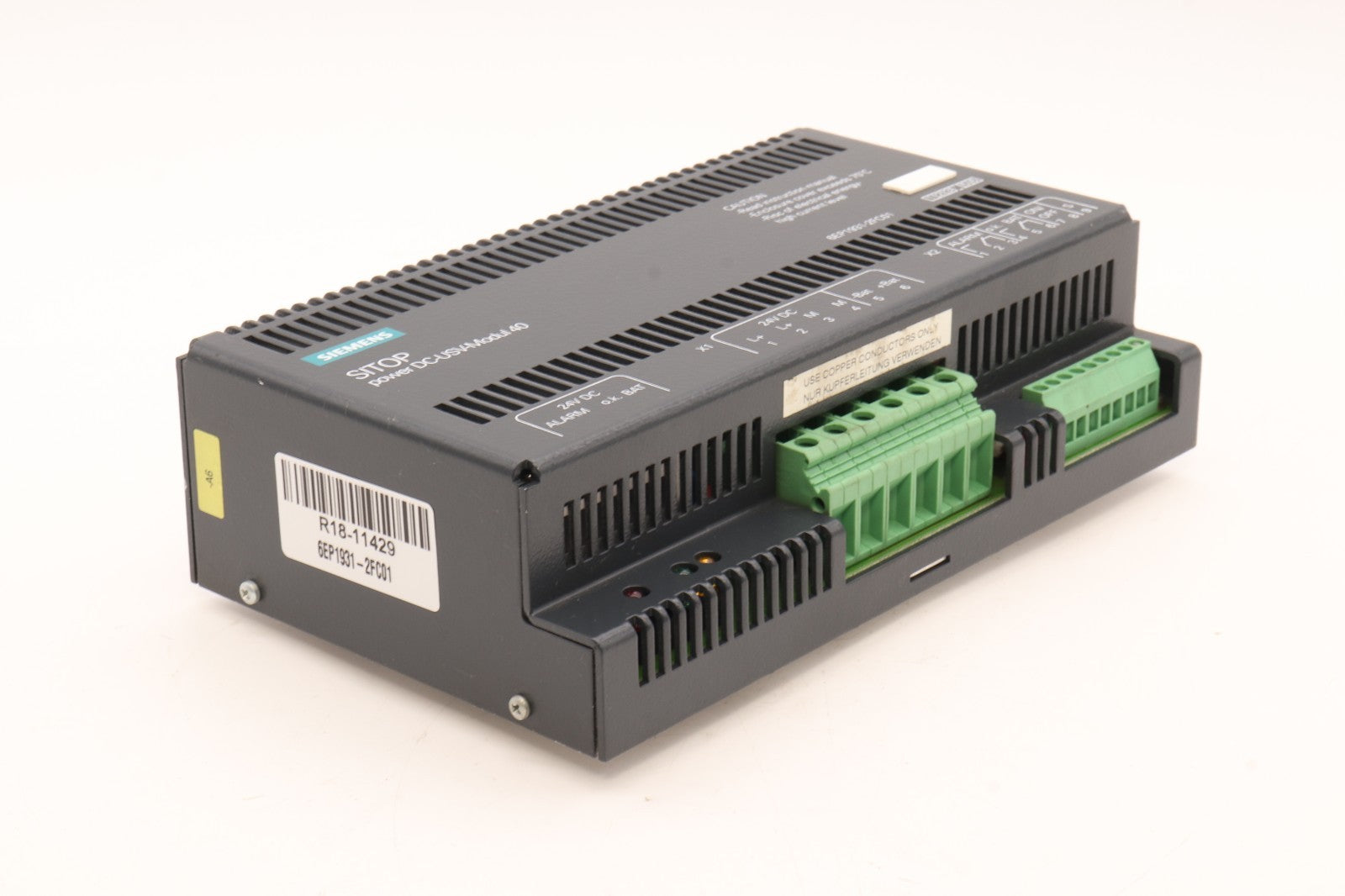 SIEMENS	6EP1931-2FC01	SITOP POWER DC-USV-MODUL40