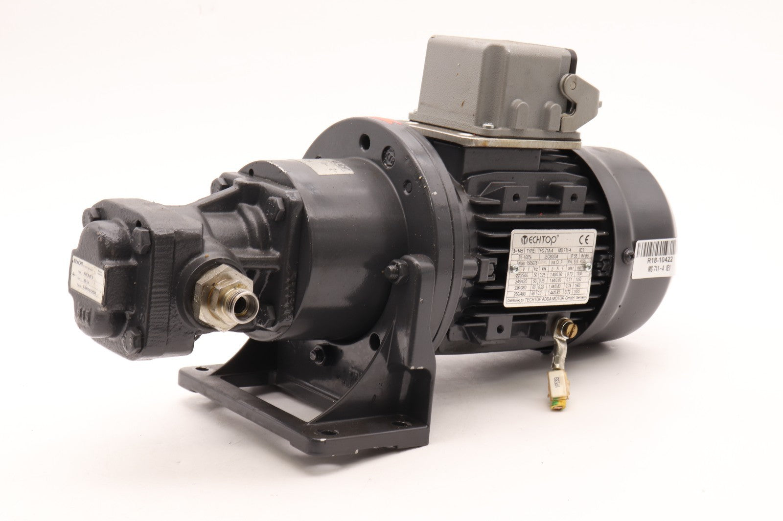 ECHTOP	3 MOTOR TYPE: TFC 71A-4	MS 711-4  IE1