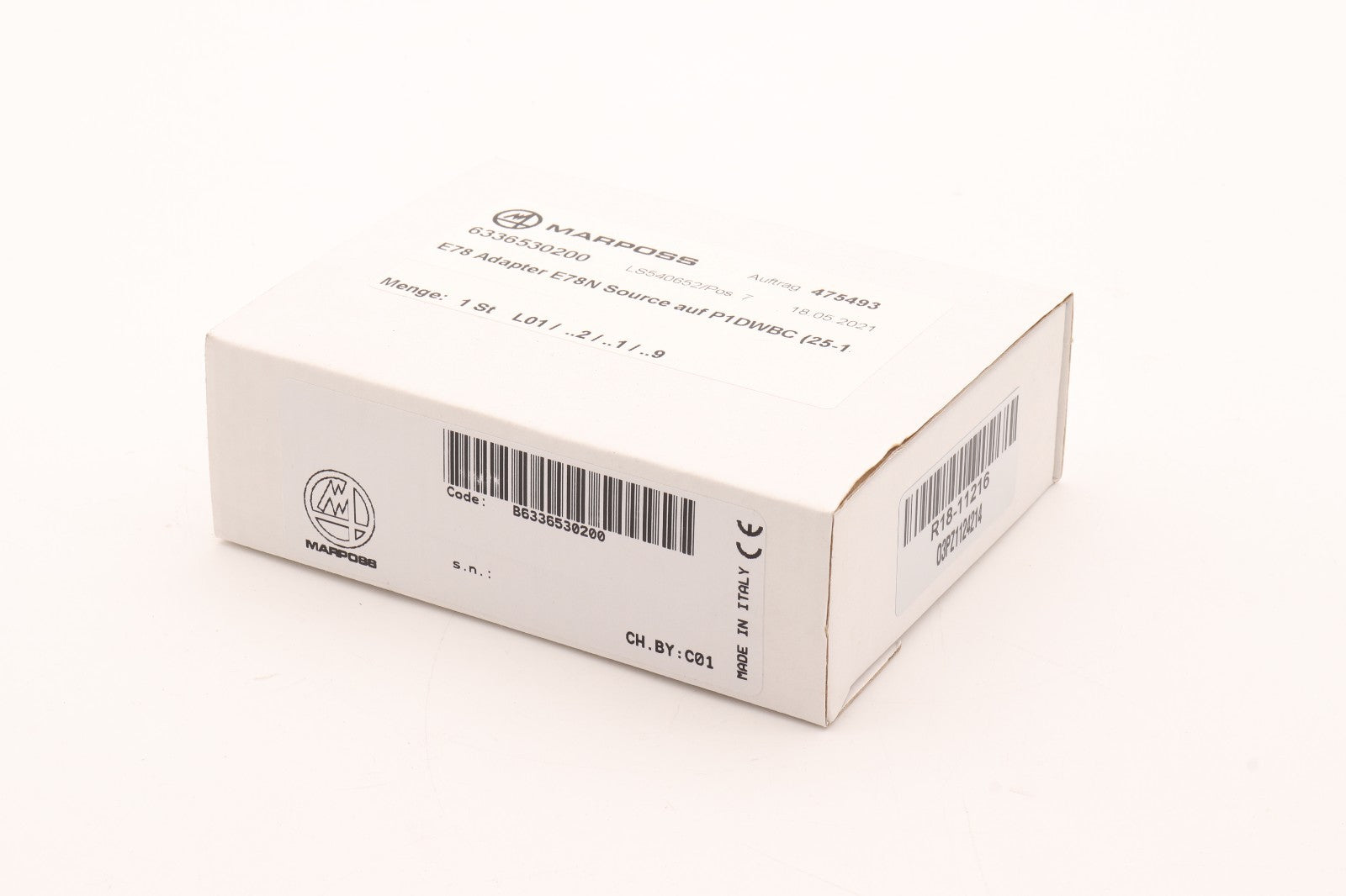 MARPOSS	O3PZ1124214 E78 ADAPTER E78N SOURCE AUF P1DWBC (25-1)	LS540652/POS 7