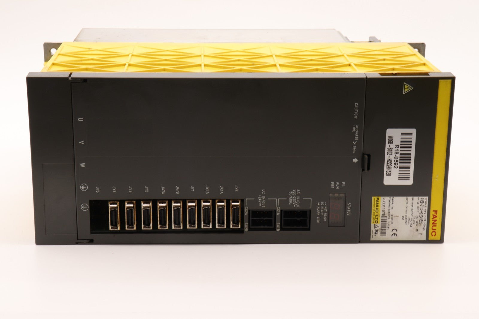 FANUC	 PINDLE AMPLIFIER MODULE  A06B-6102-H222#H520