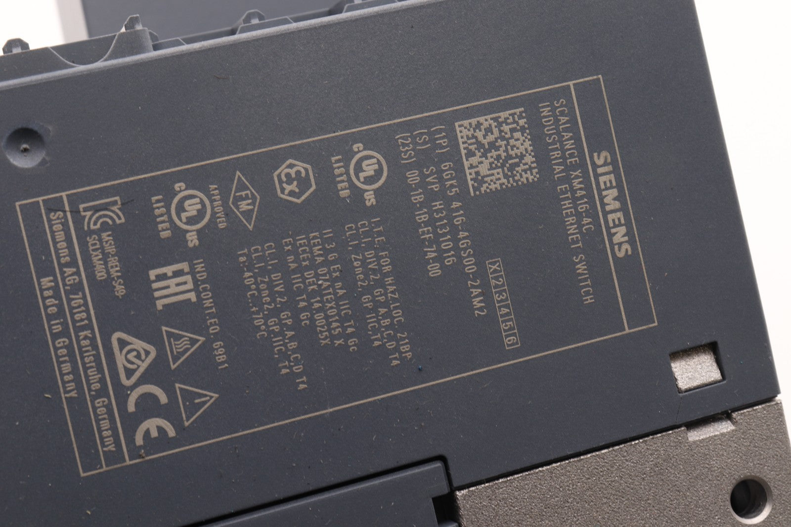SIEMENS	SCALANCE XM416-4C	6GK5416-4GS00-2AM2