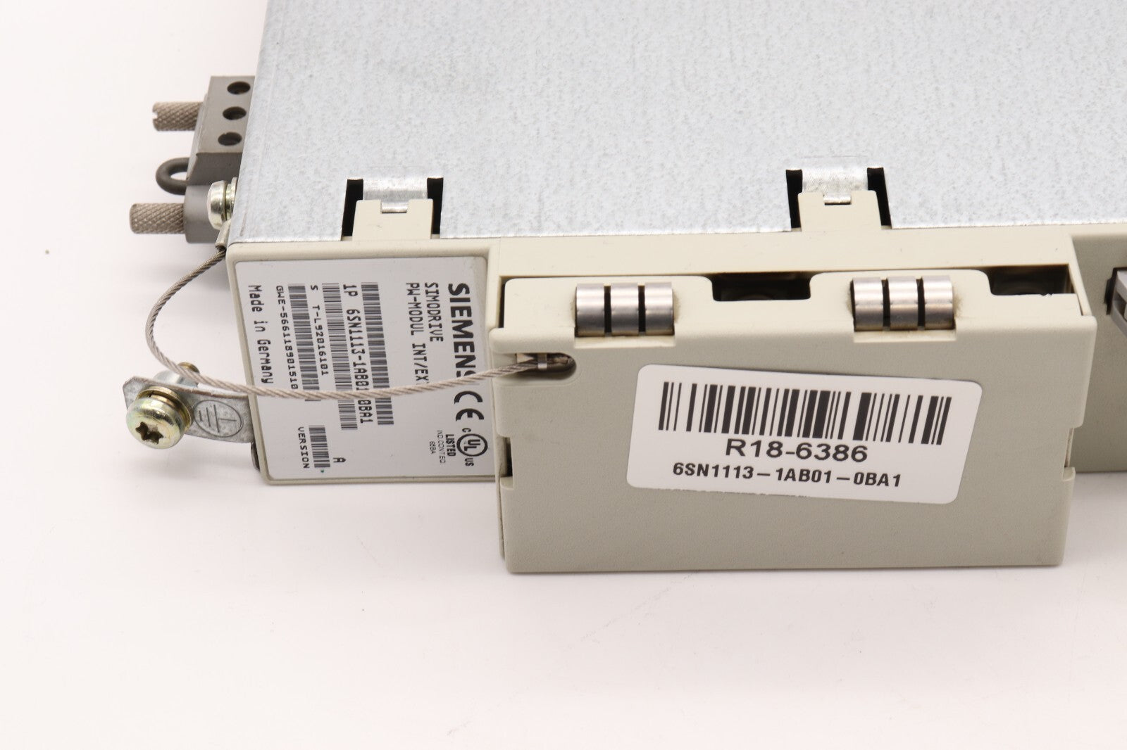 SIEMENS SIMODRIVE PW-MODUL INT/EXT. 6SN1113-1AB01-0BA1