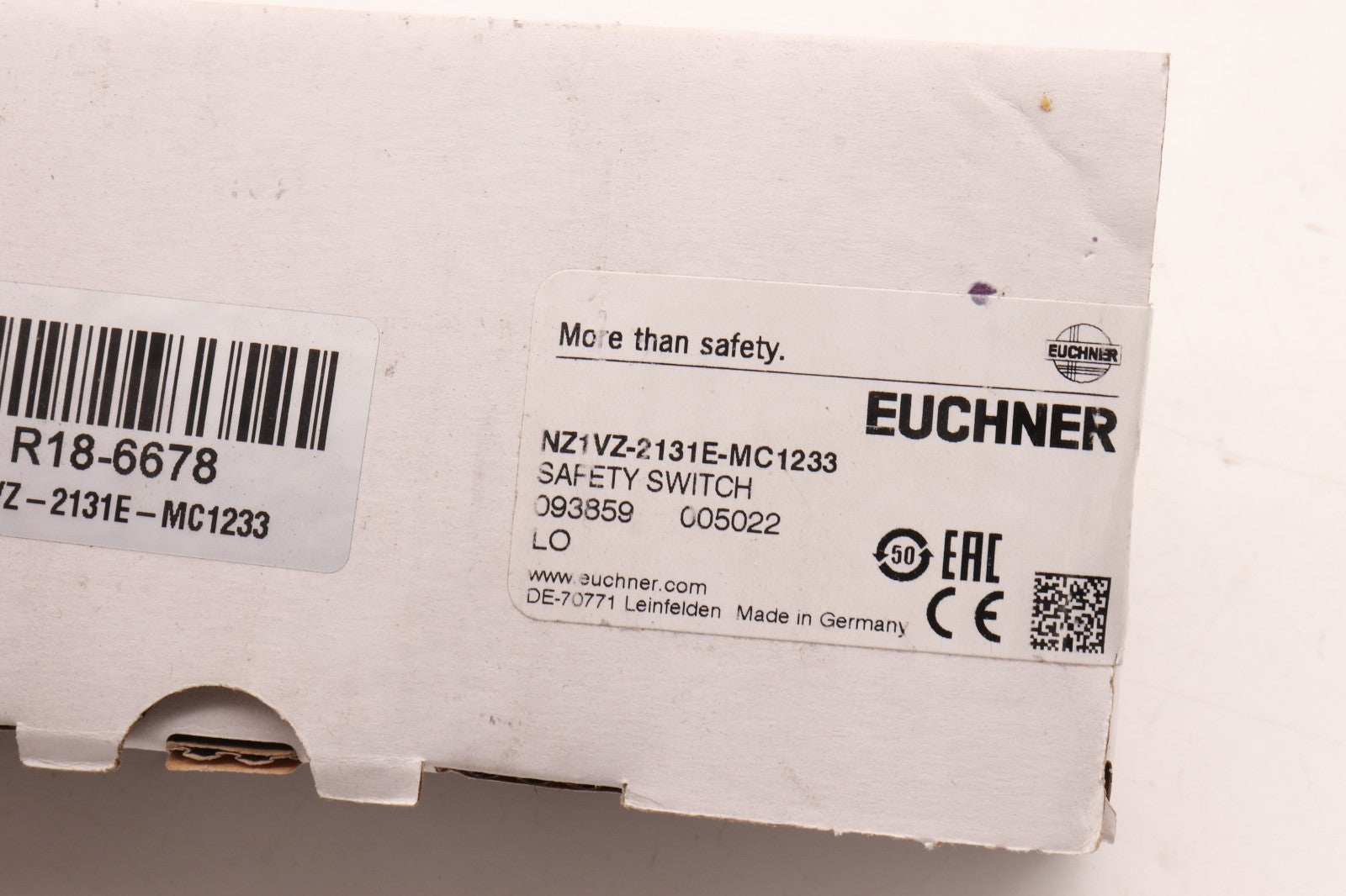 EUCHNER	SAFETY SWITCH	NZ1VZ-2131E-MC1233