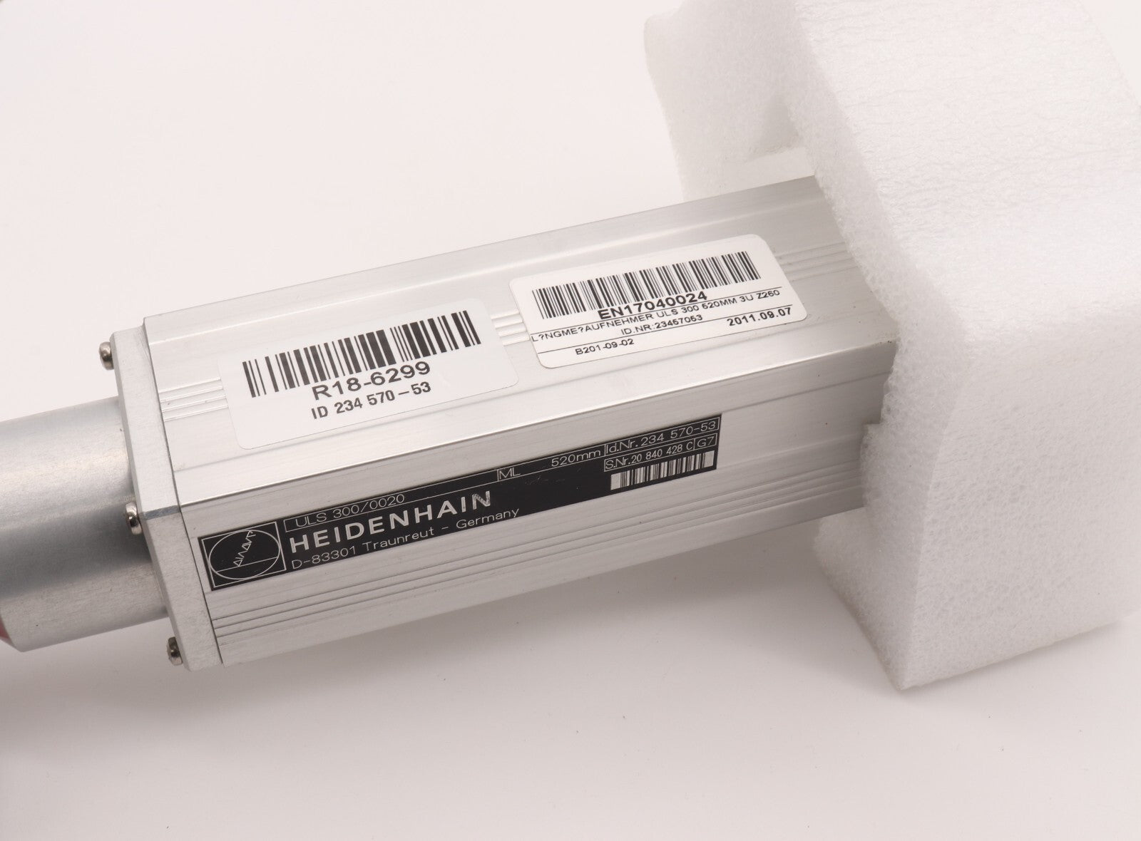 HEIDENHAIN ULS 300/0020 ML 520MM D-83301 ID 234 570-53