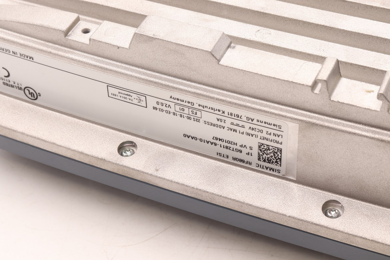 SIEMENS	SIMSTIC RF680R	6GT2811-6AA10-0AA0