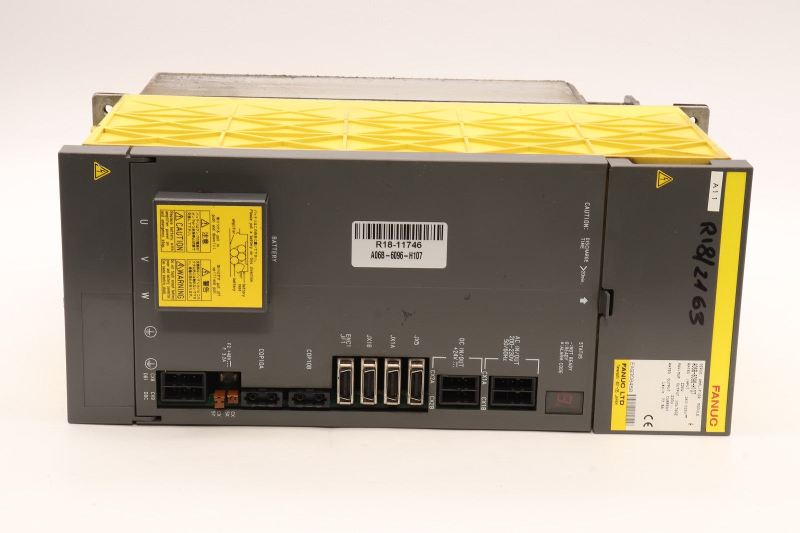 FANUC	  SERVO AMPLIFIER MODULE	A06B-6096-H107