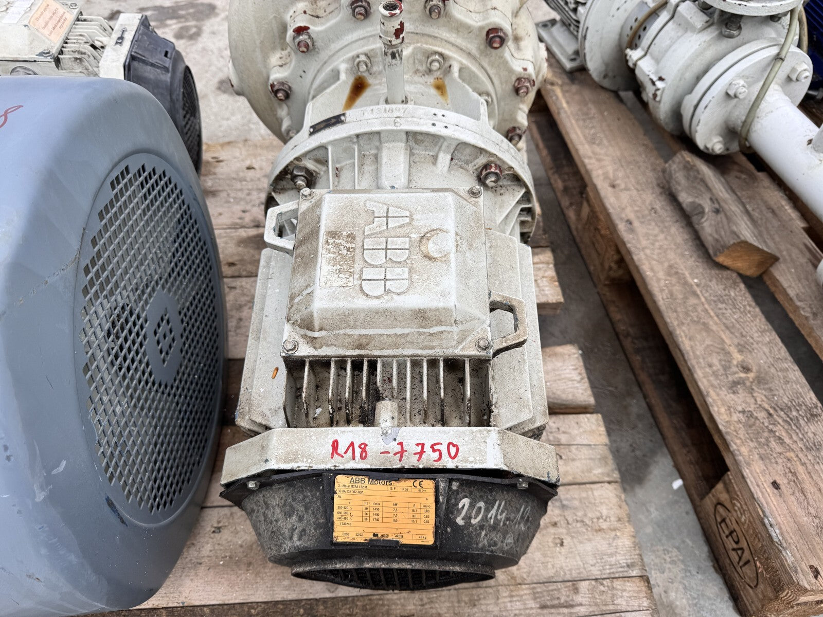 ABB MOTORS	3 PHASE MOTOR M2AA 132 M