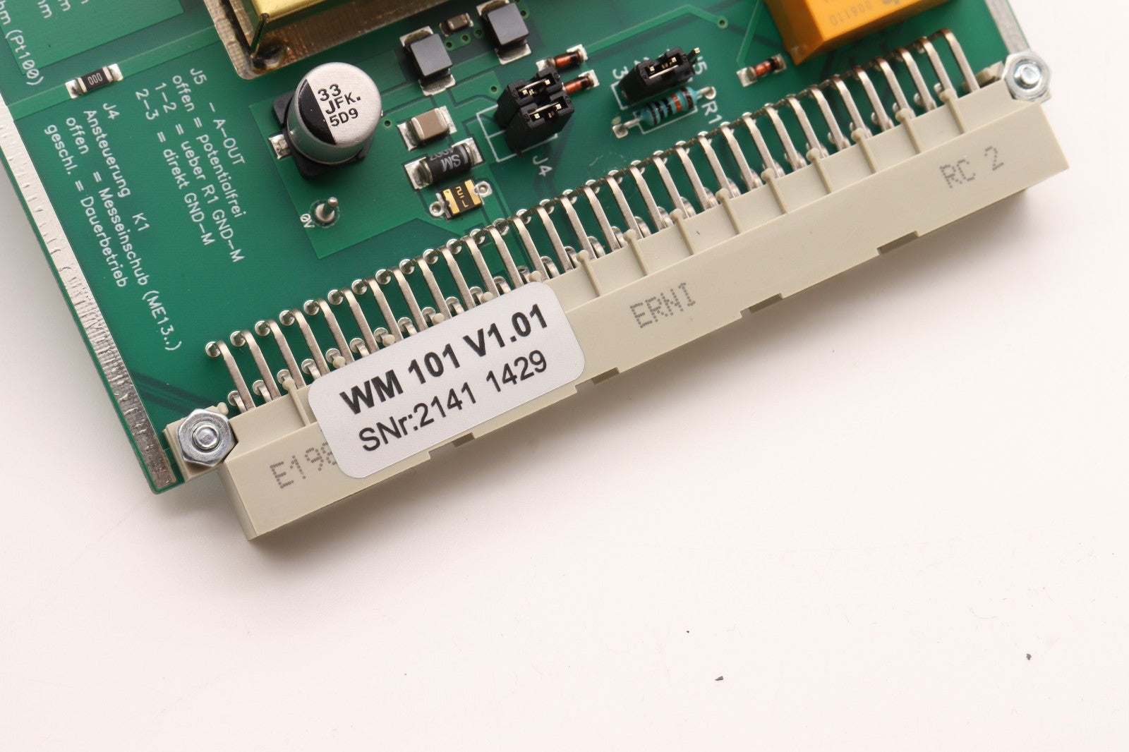 IMTRON	JW FROEHLICH  WM101  V1.01	E198  ERNI  RC2