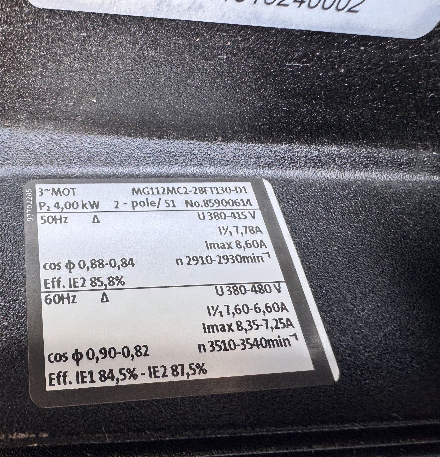GRUNDFOS	MG112MC2-28FT130-D1 + MTR15-5/5 A-W-I-HQBV	85900614 + A98532162P31527