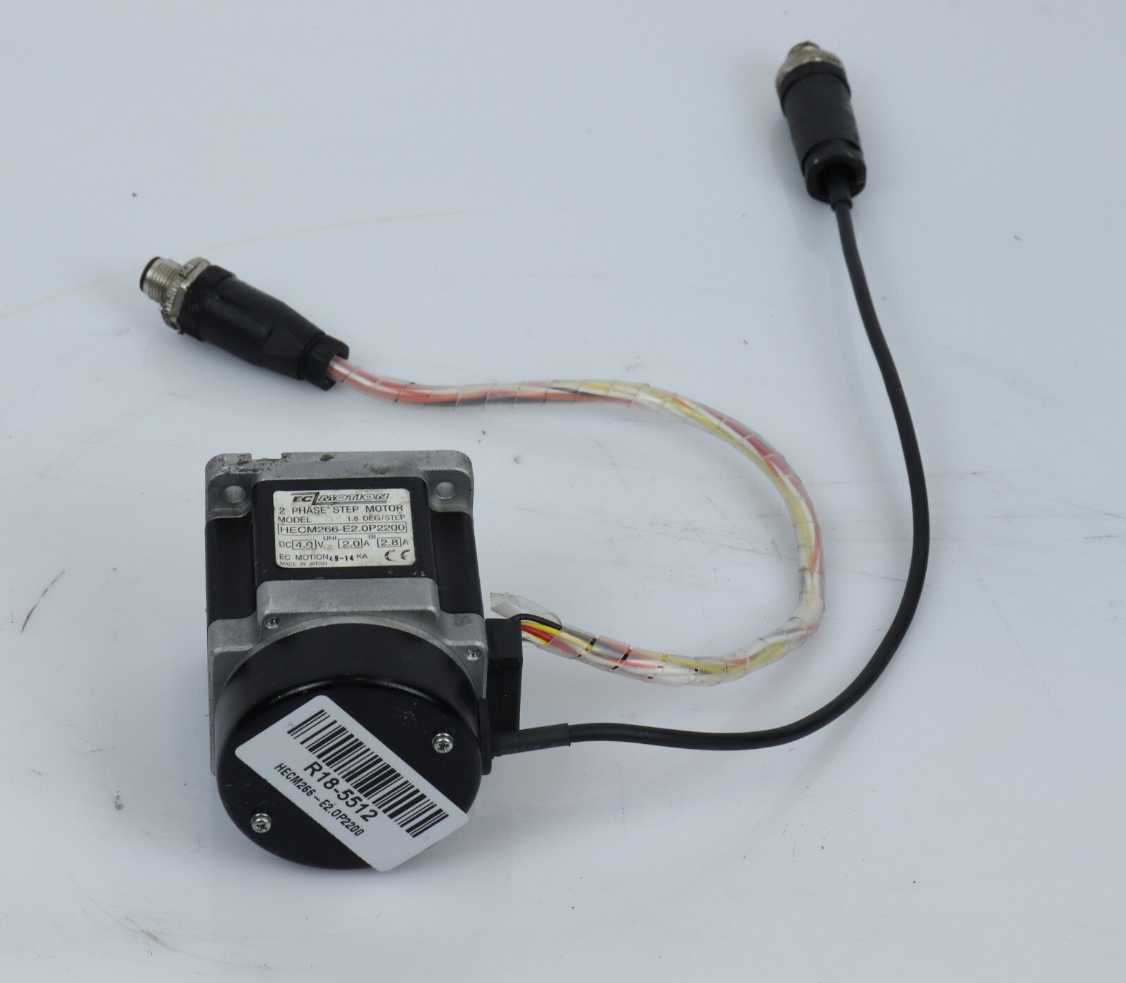 ECMOTION 2 PHASE STEP MOTOR HECM266-E2.OP2200