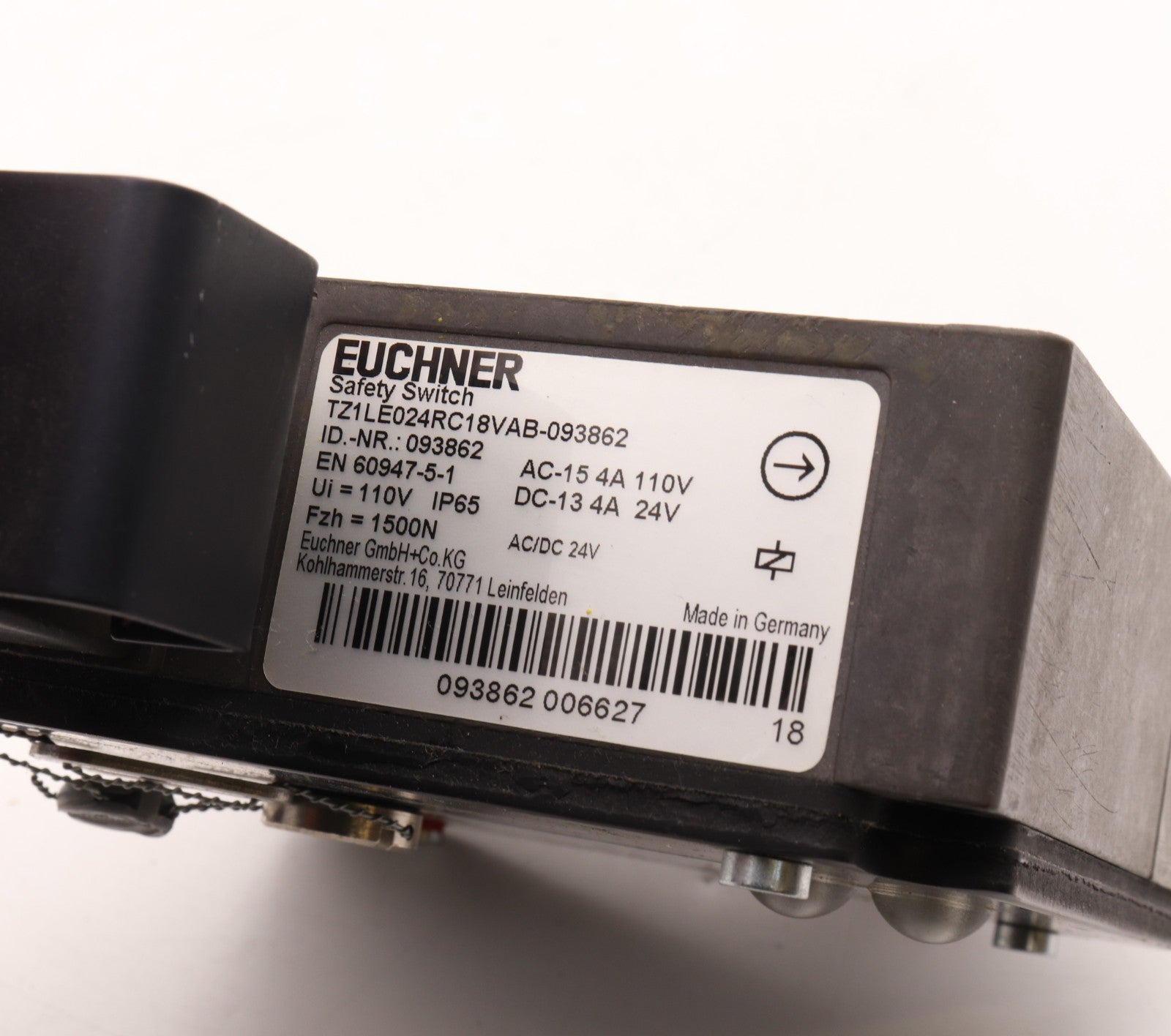 EUCHER  SAFETY SWITCH	TZ1LE024RC18VAB-093862