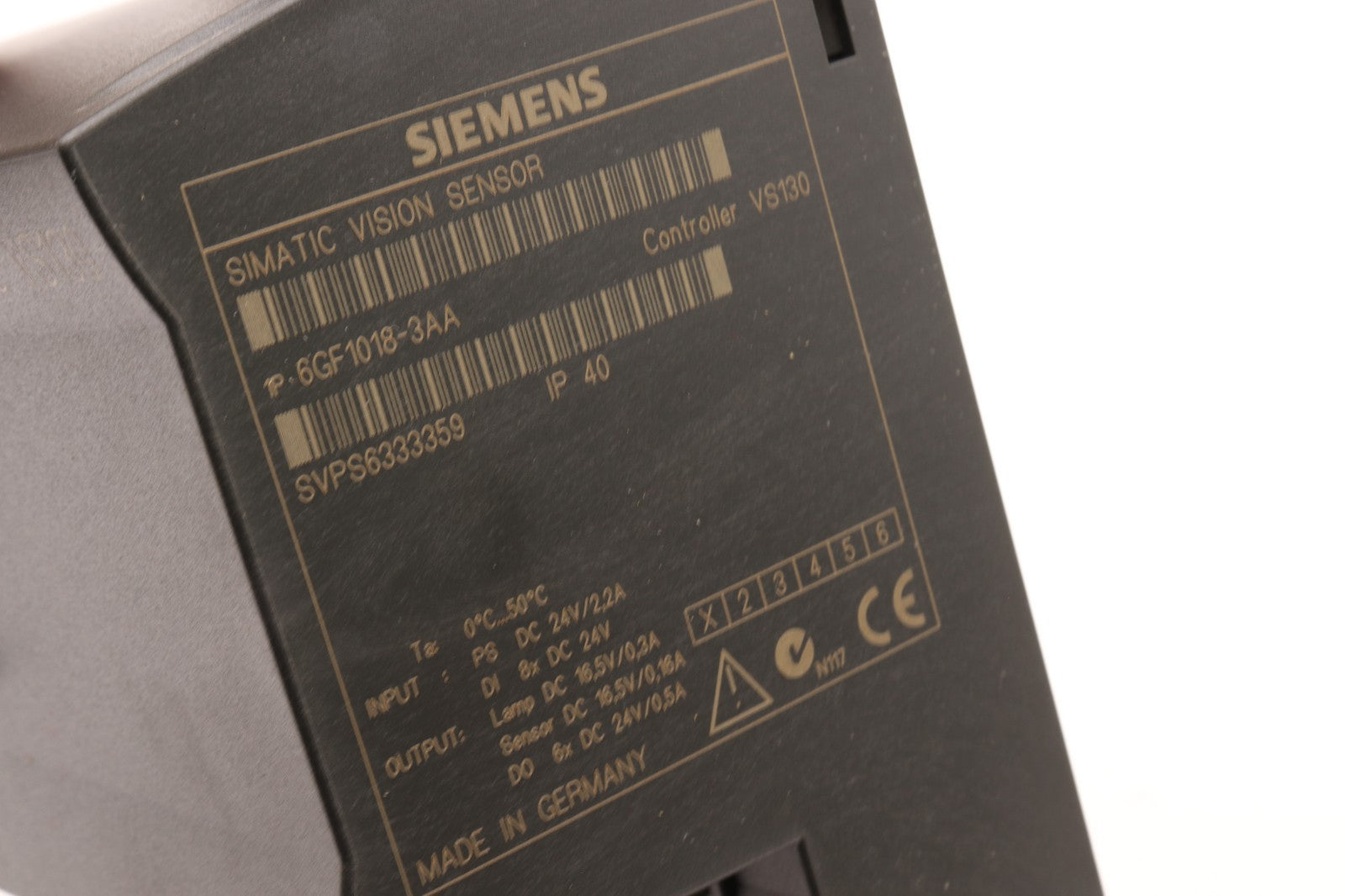 SIEMENS SIMATIC VISION SENSOR VS130 6GF1018-3AA
