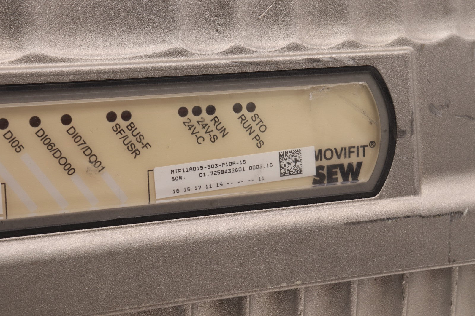 SEW EURODRIVE	MTF11A015-503-P10A-15