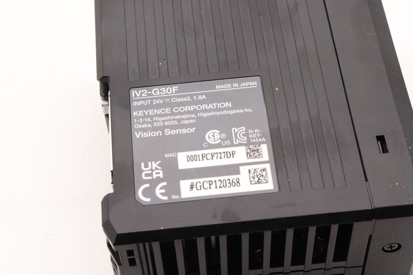 KEYENECE	VISION SENSOR	IV2-G30F